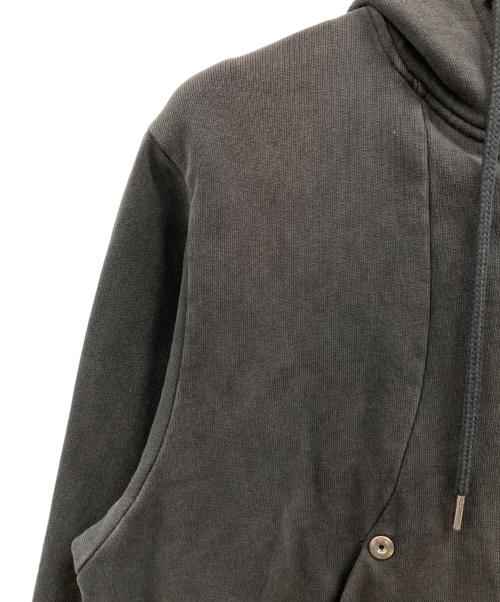 CONZ（コンズ）conz (コンズ) ショートジップフーディー グレー サイズ:1の古着・服飾アイテム