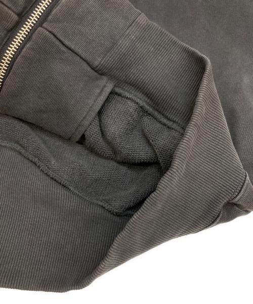 CONZ（コンズ）conz (コンズ) ショートジップフーディー グレー サイズ:1の古着・服飾アイテム