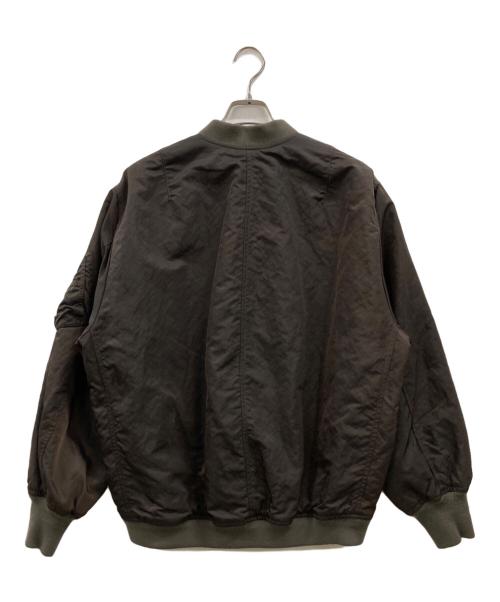 Plage（プラージュ）Plage (プラージュ) MA1 LONGブルゾン ブラウン サイズ:36の古着・服飾アイテム