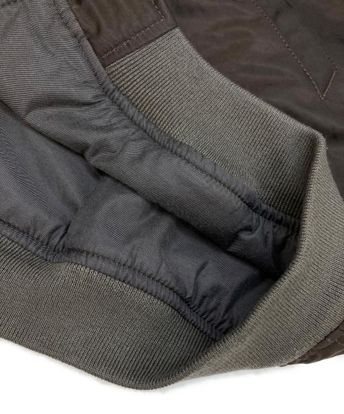 Plage（プラージュ）Plage (プラージュ) MA1 LONGブルゾン ブラウン サイズ:36の古着・服飾アイテム