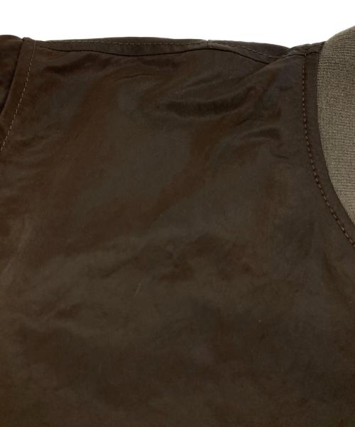 Plage（プラージュ）Plage (プラージュ) MA1 LONGブルゾン ブラウン サイズ:36の古着・服飾アイテム