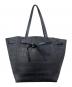 CELINE（セリーヌ）の古着「クロコ型押しトートバッグ」｜ネイビー