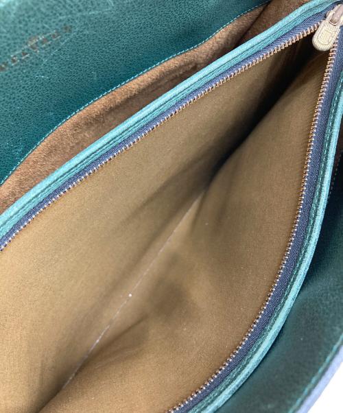 DELVAUX（デルヴォー）DELVAUX (デルヴォー) SEPIA/ハンドバッグ グリーンの古着・服飾アイテム