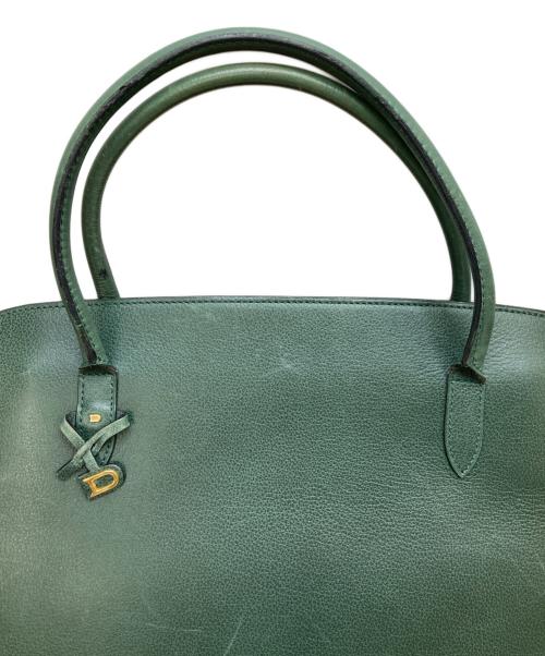 DELVAUX（デルヴォー）DELVAUX (デルヴォー) SEPIA/ハンドバッグ グリーンの古着・服飾アイテム