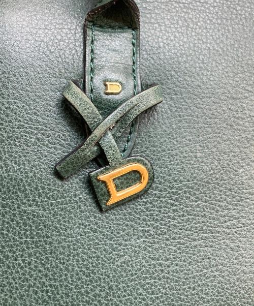 DELVAUX（デルヴォー）DELVAUX (デルヴォー) SEPIA/ハンドバッグ グリーンの古着・服飾アイテム