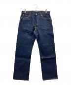 ONI DENIMオニデニム）の古着「天然藍 歌舞伎耳 鬼デニム 限定生産」｜インディゴ