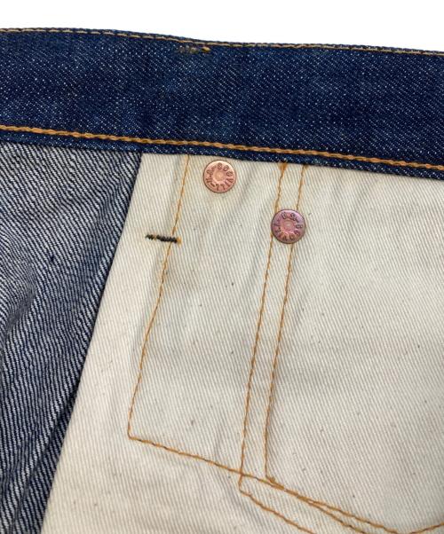 ONI DENIM（オニデニム）ONI DENIM (オニデニム) 天然藍 歌舞伎耳 鬼デニム 限定生産 インディゴ サイズ:W34の古着・服飾アイテム