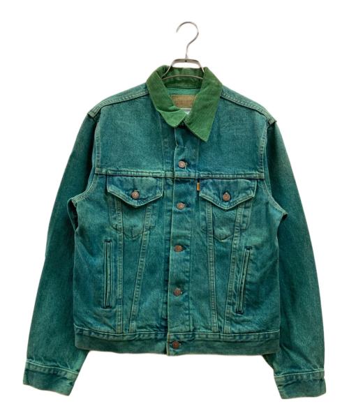 LEVI'S（リーバイス）LEVI'S (リーバイス) デニムジャケット グリーン サイズ:40の古着・服飾アイテム
