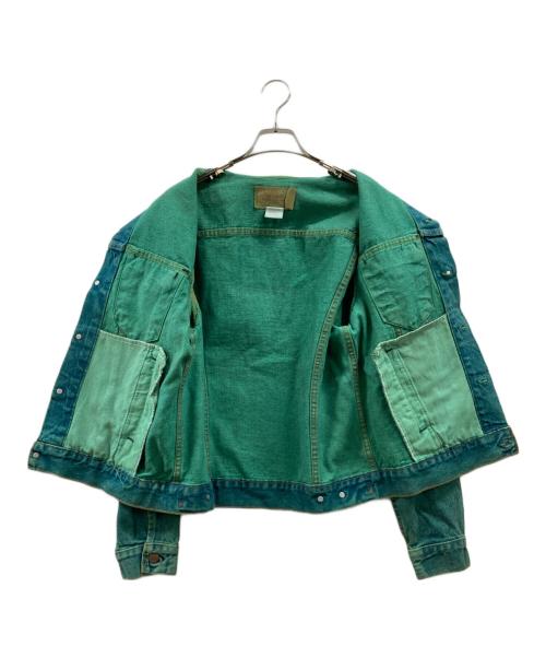 LEVI'S（リーバイス）LEVI'S (リーバイス) デニムジャケット グリーン サイズ:40の古着・服飾アイテム