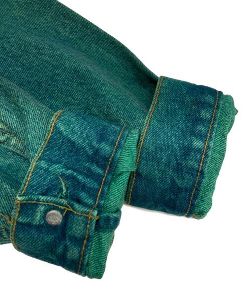 LEVI'S（リーバイス）LEVI'S (リーバイス) デニムジャケット グリーン サイズ:40の古着・服飾アイテム