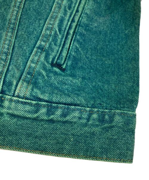 LEVI'S（リーバイス）LEVI'S (リーバイス) デニムジャケット グリーン サイズ:40の古着・服飾アイテム
