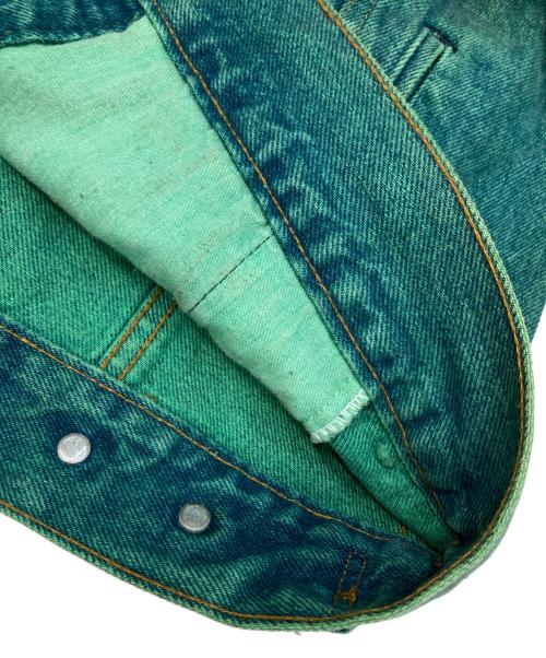 LEVI'S（リーバイス）LEVI'S (リーバイス) デニムジャケット グリーン サイズ:40の古着・服飾アイテム