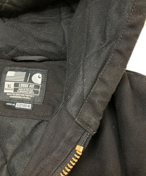 CarHartt（カーハート）CarHartt (カーハート) FIRM DUCK ACTIVE JACKET ブラック サイズ:XLの古着・服飾アイテム