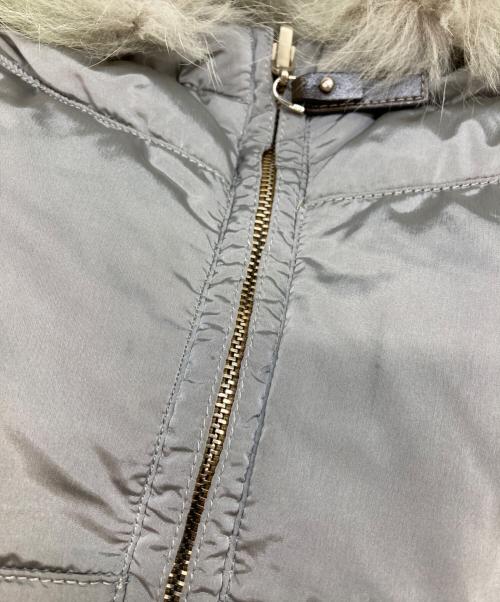 MaxMara（マックスマーラ）MaxMara (マックスマーラ) THE CUBE ダウンコート グレー サイズ:40の古着・服飾アイテム