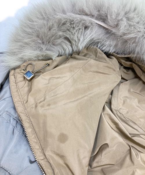 MaxMara（マックスマーラ）MaxMara (マックスマーラ) THE CUBE ダウンコート グレー サイズ:40の古着・服飾アイテム
