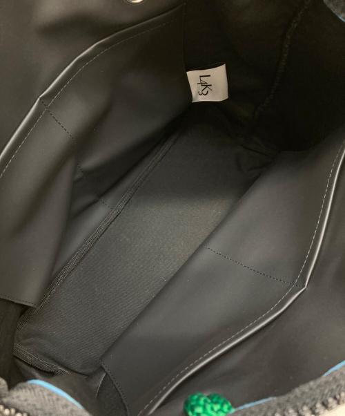L4K3（レイク）L4K3 (レイク) クイーンレイクミディアム 2WAYバッグ ブルーの古着・服飾アイテム
