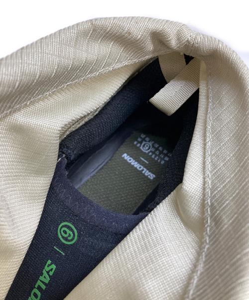 SALOMON（サロモン）SALOMON (サロモン) MM6 Maison Margiela (エムエムシックスメゾンマルジェラ) CROSS LOW カーキ サイズ:23.5 未使用品の古着・服飾アイテム