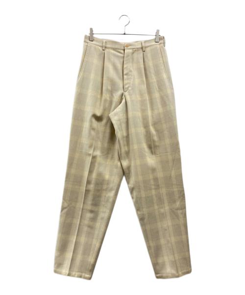 Y's for men（ワイズフォーメン）Y's for men (ワイズフォーメン) ウールスラックス ベージュ サイズ:Mの古着・服飾アイテム