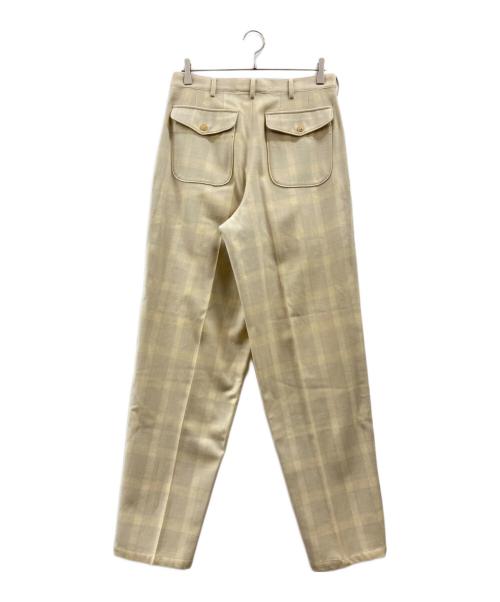 Y's for men（ワイズフォーメン）Y's for men (ワイズフォーメン) ウールスラックス ベージュ サイズ:Mの古着・服飾アイテム