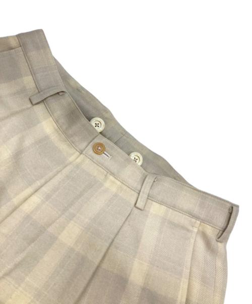 Y's for men（ワイズフォーメン）Y's for men (ワイズフォーメン) ウールスラックス ベージュ サイズ:Mの古着・服飾アイテム