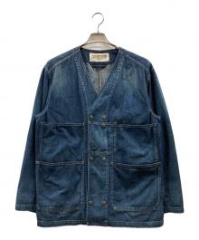 THE SHINZONE（ザ シンゾーン）の古着「NO COLLAR COVERALL」｜インディゴ