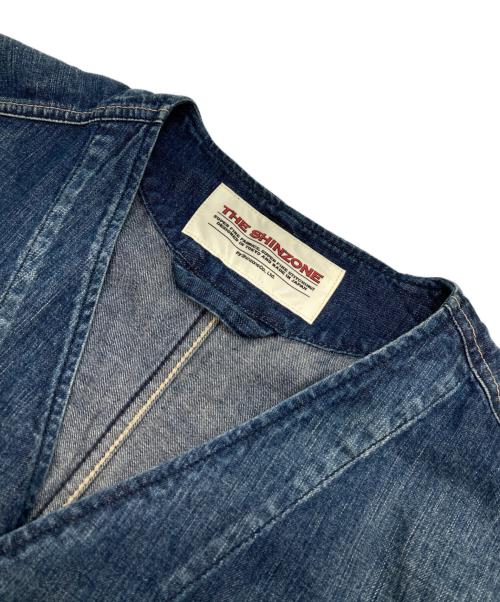 THE SHINZONE（ザ シンゾーン）THE SHINZONE (ザ シンゾーン) NO COLLAR COVERALL インディゴ サイズ:36の古着・服飾アイテム