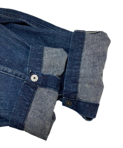 THE SHINZONE（ザ シンゾーン）THE SHINZONE (ザ シンゾーン) NO COLLAR COVERALL インディゴ サイズ:36の古着・服飾アイテム