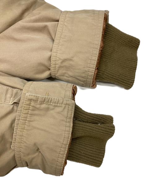POLO RALPH LAUREN（ポロ・ラルフローレン）POLO RALPH LAUREN (ポロ・ラルフローレン) カラコラムダウンジャケット ベージュ サイズ:Lの古着・服飾アイテム