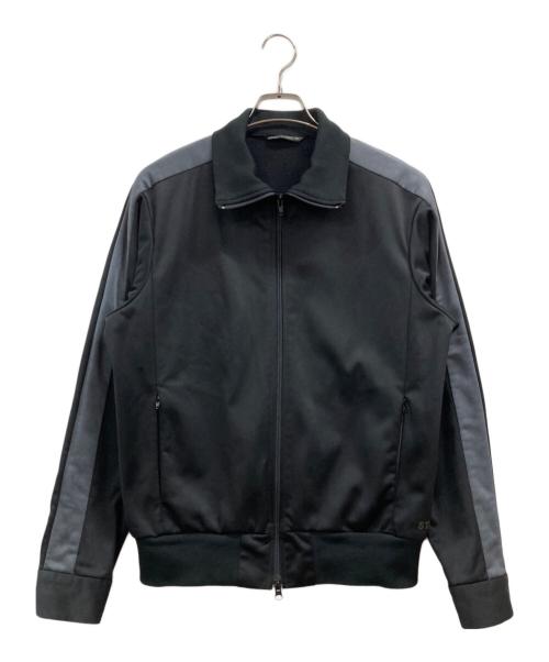 Yohji Yamamoto pour homme（ヨウジヤマモト プールオム）Yohji Yamamoto pour homme (ヨウジヤマモト プールオム) バックロゴトラックジャケット ブラック サイズ:3の古着・服飾アイテム