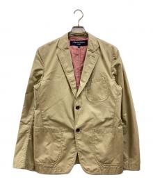 COMME des GARCONS HOMME（コムデギャルソン オム）の古着「3Bコットンテーラードジャケット」｜カーキ