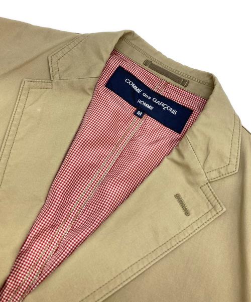 COMME des GARCONS HOMME（コムデギャルソン オム）COMME des GARCONS HOMME (コムデギャルソン オム) 3Bコットンテーラードジャケット カーキ サイズ:Mの古着・服飾アイテム