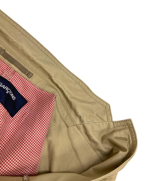 COMME des GARCONS HOMME（コムデギャルソン オム）COMME des GARCONS HOMME (コムデギャルソン オム) 3Bコットンテーラードジャケット カーキ サイズ:Mの古着・服飾アイテム
