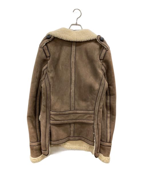 DSQUARED2（ディースクエアード）DSQUARED2 (ディースクエアード) ムートンジャケット ブラウン サイズ:44の古着・服飾アイテム