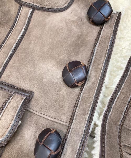 DSQUARED2（ディースクエアード）DSQUARED2 (ディースクエアード) ムートンジャケット ブラウン サイズ:44の古着・服飾アイテム