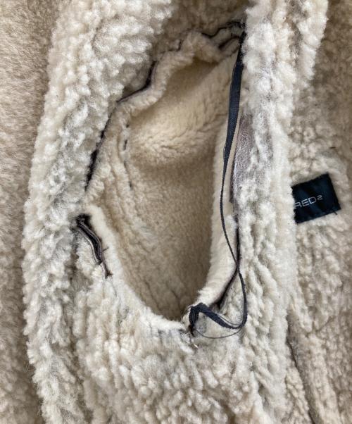 DSQUARED2（ディースクエアード）DSQUARED2 (ディースクエアード) ムートンジャケット ブラウン サイズ:44の古着・服飾アイテム