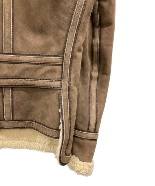 DSQUARED2（ディースクエアード）DSQUARED2 (ディースクエアード) ムートンジャケット ブラウン サイズ:44の古着・服飾アイテム