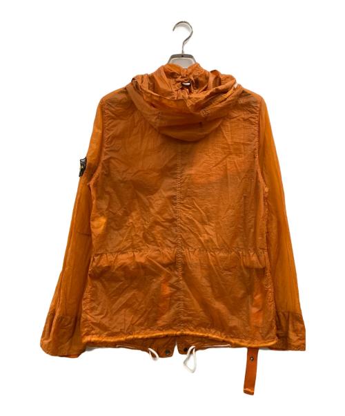 STONE ISLAND（ストーンアイランド）STONE ISLAND (ストーンアイランド) Mesh Badge Technical Jacket　2008年 オレンジ サイズ:Sの古着・服飾アイテム