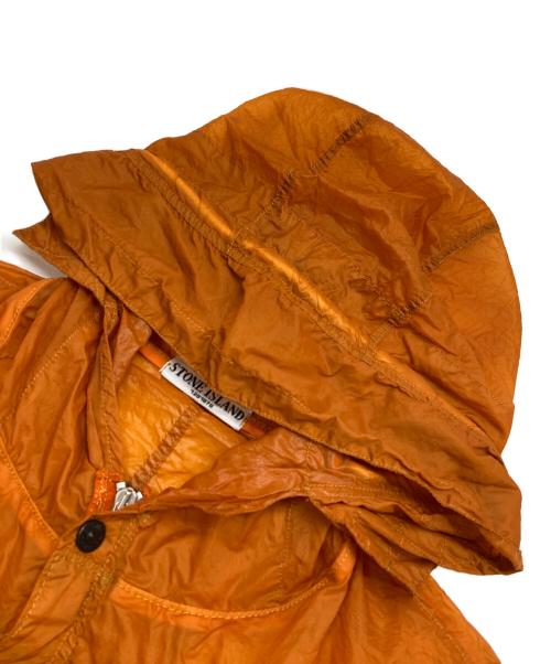 STONE ISLAND（ストーンアイランド）STONE ISLAND (ストーンアイランド) Mesh Badge Technical Jacket　2008年 オレンジ サイズ:Sの古着・服飾アイテム