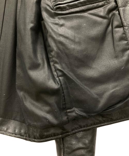 VANSON（バンソン）VANSON (バンソン) ENF/シングルレザージャケット ブラック サイズ:36の古着・服飾アイテム