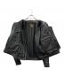 VANSON (バンソン) ENF/シングルレザージャケット ブラック サイズ:36：40000円