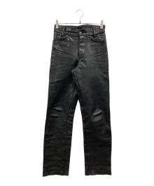 VANSON（バンソン）の古着「レザーパンツ」｜ブラック