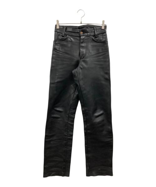 VANSON（バンソン）VANSON (バンソン) レザーパンツ ブラック サイズ:29の古着・服飾アイテム