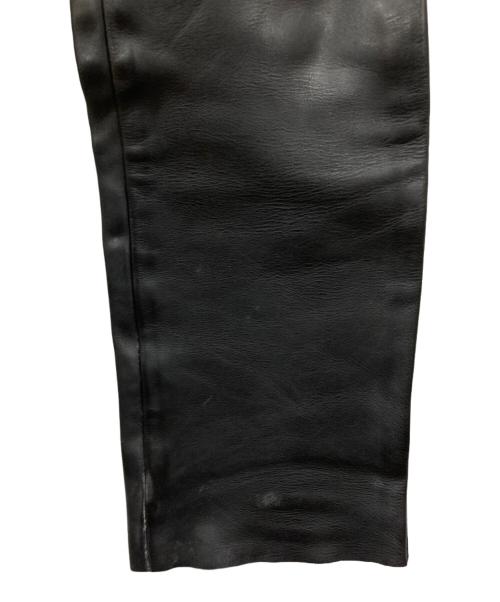VANSON（バンソン）VANSON (バンソン) レザーパンツ ブラック サイズ:29の古着・服飾アイテム