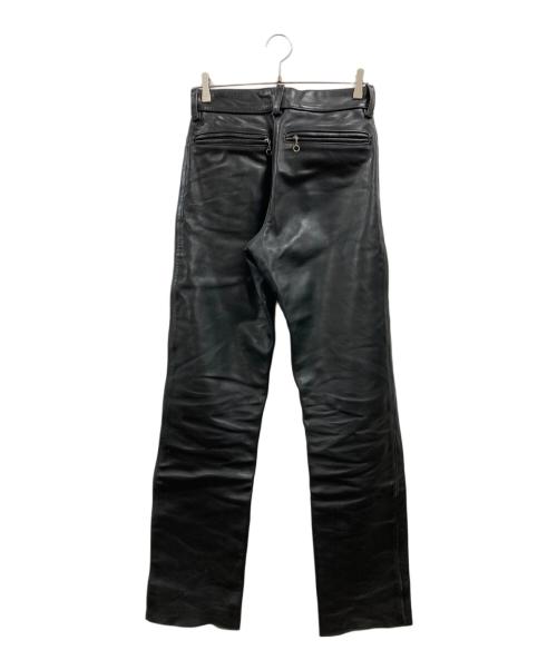 VANSON（バンソン）VANSON (バンソン) レザーパンツ ブラック サイズ:29の古着・服飾アイテム