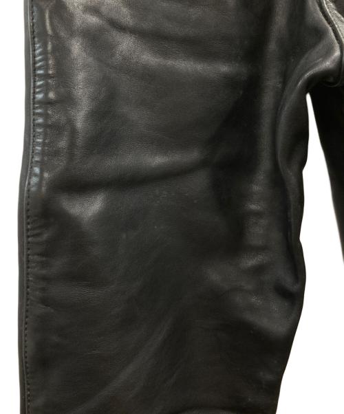 VANSON（バンソン）VANSON (バンソン) レザーパンツ ブラック サイズ:29の古着・服飾アイテム