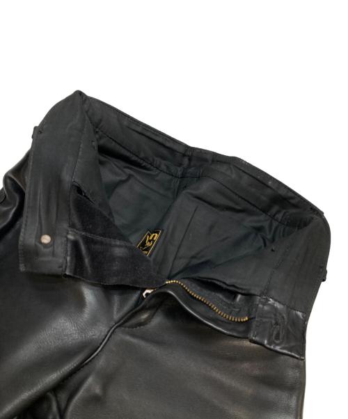 VANSON（バンソン）VANSON (バンソン) レザーパンツ ブラック サイズ:29の古着・服飾アイテム