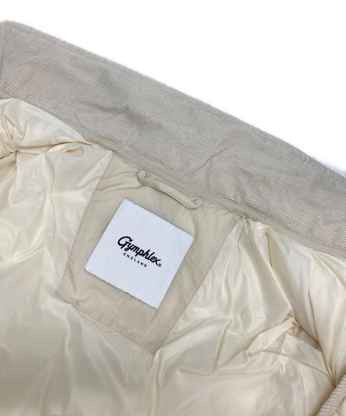 Gymphlex（ジムフレックス）Gymphlex (ジムフレックス) キルトダウンパフスリーブミドルコート ベージュ サイズ:12の古着・服飾アイテム
