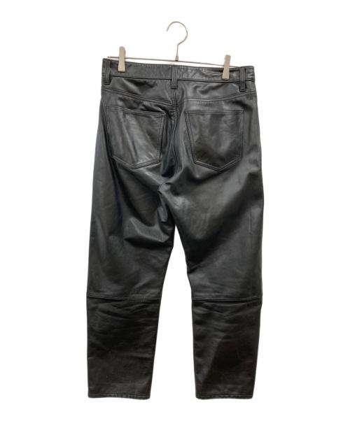 OLD GAP（オールドギャップ）OLD GAP (オールドギャップ) 00sレザーパンツ ブラック サイズ:W31×L32の古着・服飾アイテム