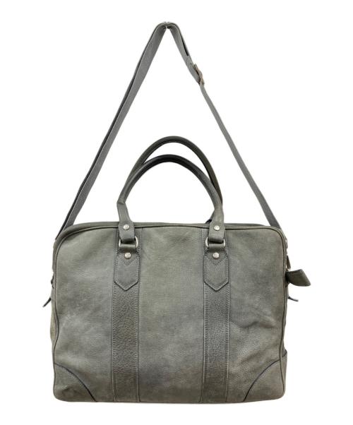 Vivienne Westwood（ヴィヴィアンウエストウッド）Vivienne Westwood (ヴィヴィアンウエストウッド) 2WAYレザーバッグ グレーの古着・服飾アイテム