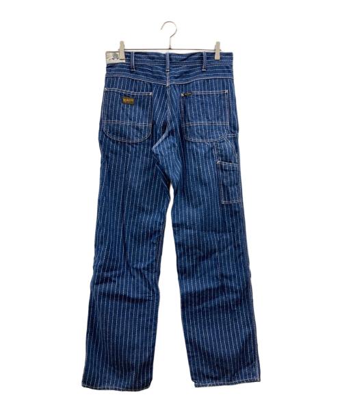 TOYS MCCOY（トイズマッコイ）TOYS MCCOY (トイズマッコイ) ヒッコリーストライプパンツ ネイビー サイズ:36の古着・服飾アイテム